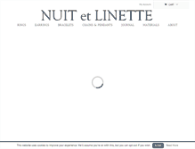 Tablet Screenshot of nuitetlinette.com